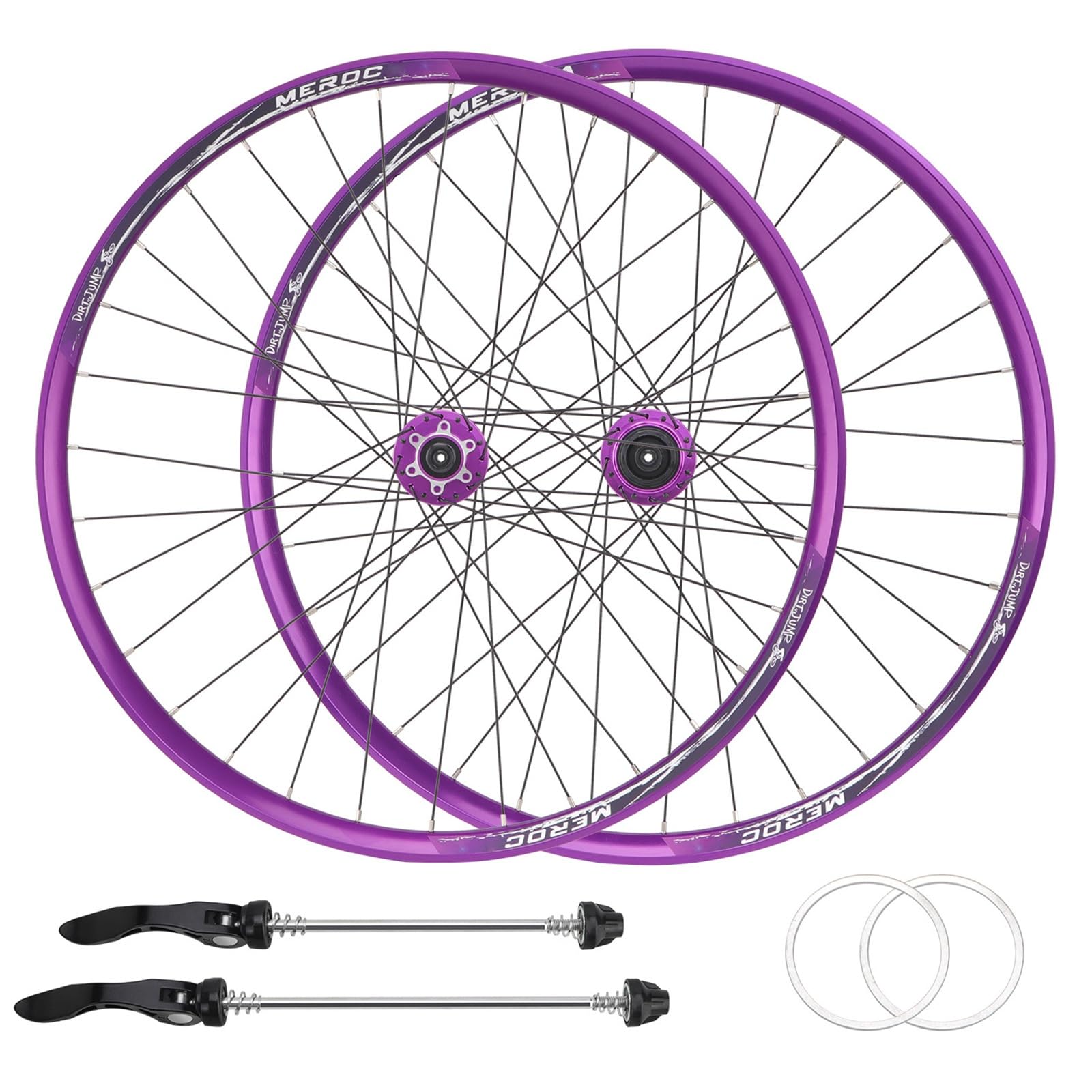 Tylne koło 26" 27,5", zestaw kół do roweru górskiego, felga aluminiowa, hamulec tarczowy, rowery MTB, szybkomocujące, pasuje do kaset 7-11 rzędowych
