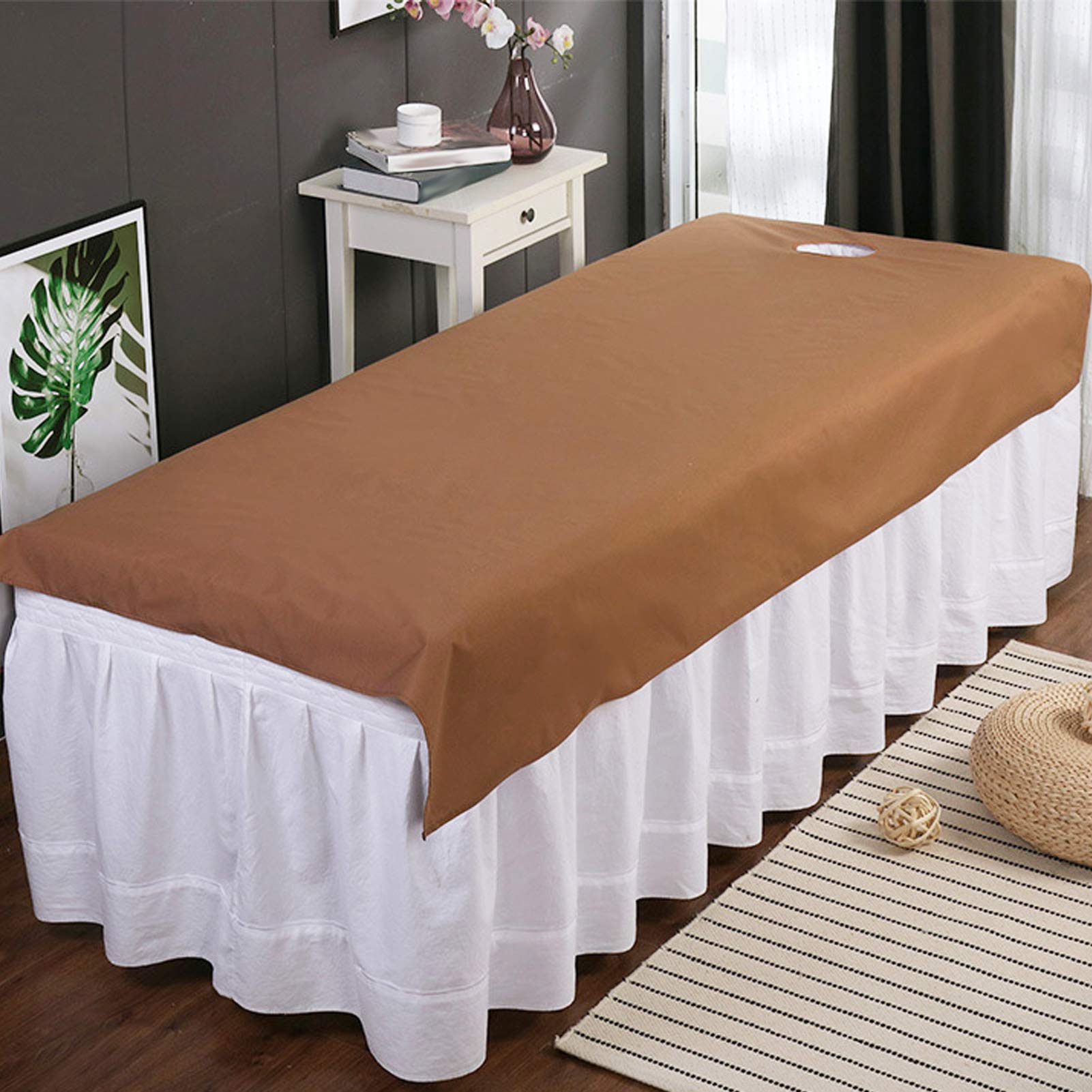 Tissu Couvre-matelas De Massage En Latex Rouge Imperméable - 180x220 Cm, Pour Jeux Humides