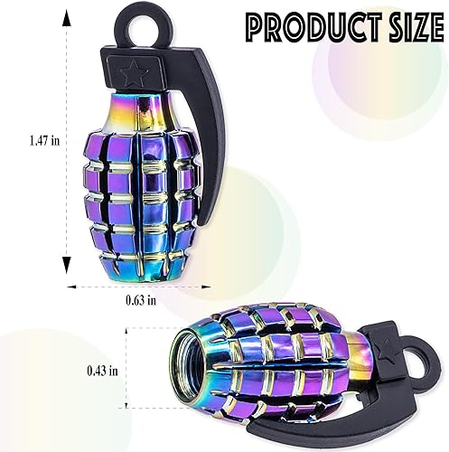 Vista 58 de Tapas de válvula de neumático, aleación de aluminio, anticorrosivas, a prueba de polvo, para automóviles, SUV, camiones, bicicletas, motocicletas