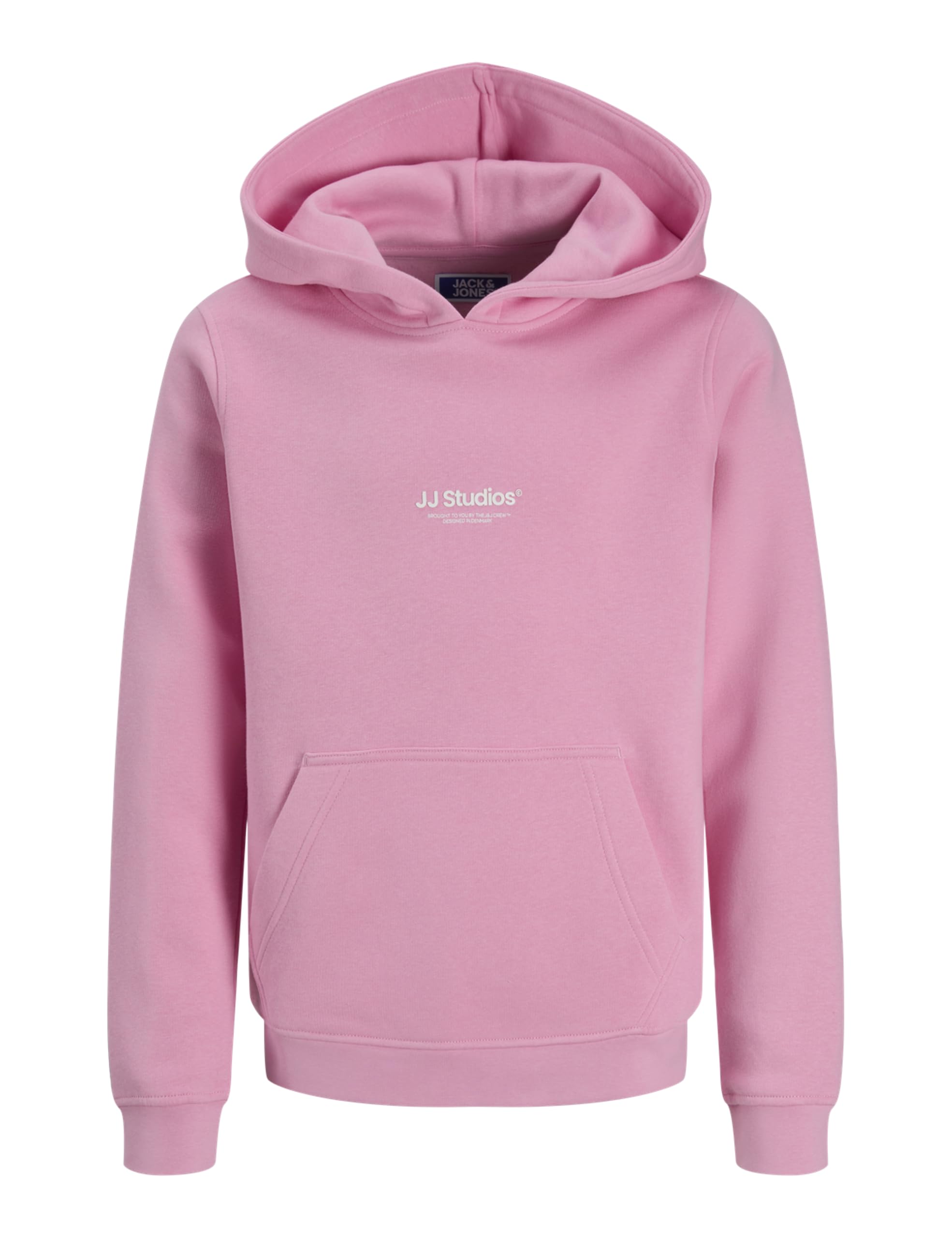 JACK & JONES Jjesoho Sweat Hood Noos Jnr, Prism Pink, 128