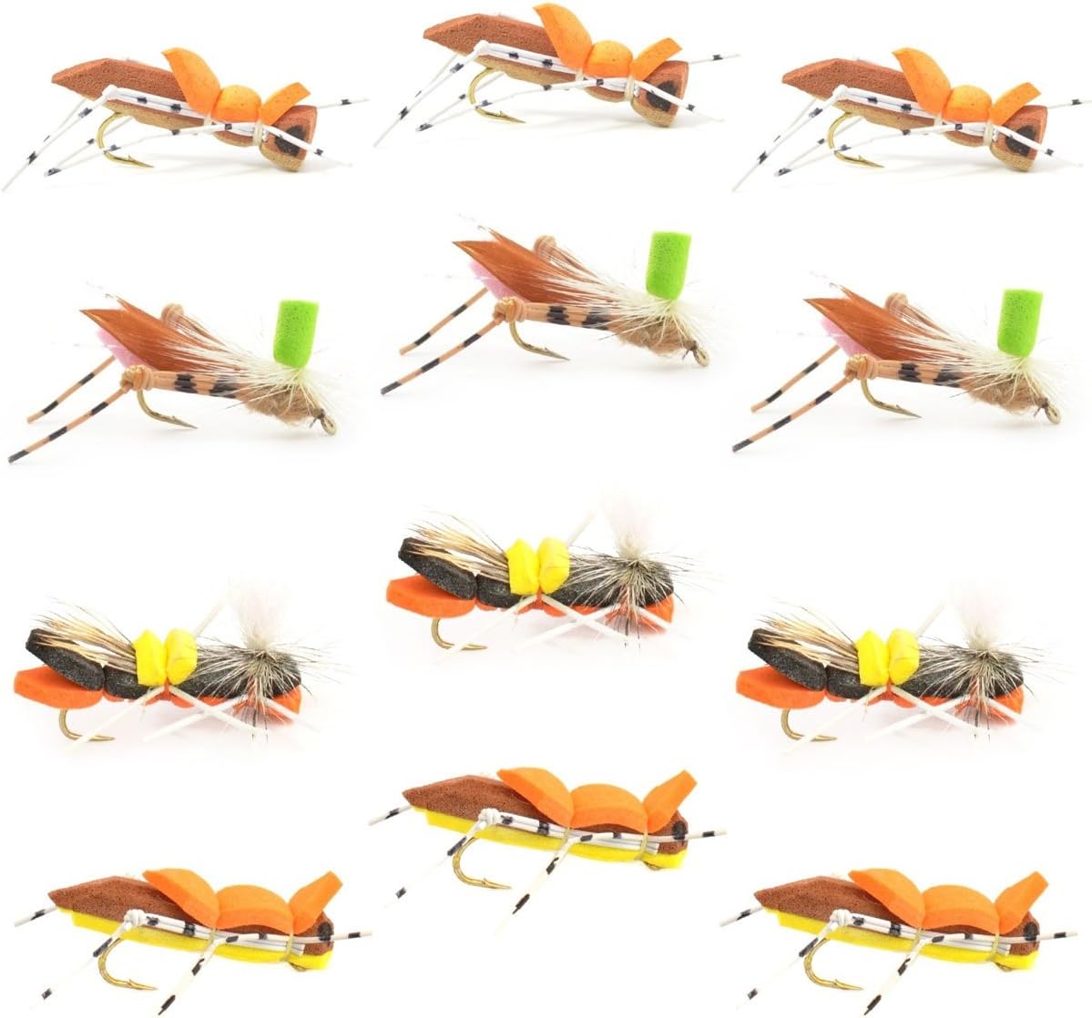 The Fly Fishing Place Chernobyl Ant and Foam Hopper Fly