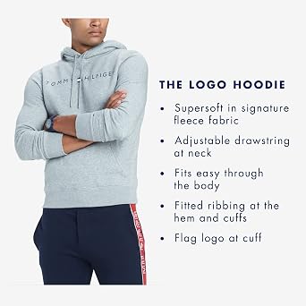 Tommy Hilfiger Denim Brooks Pullover Hoodie Sweatshirt