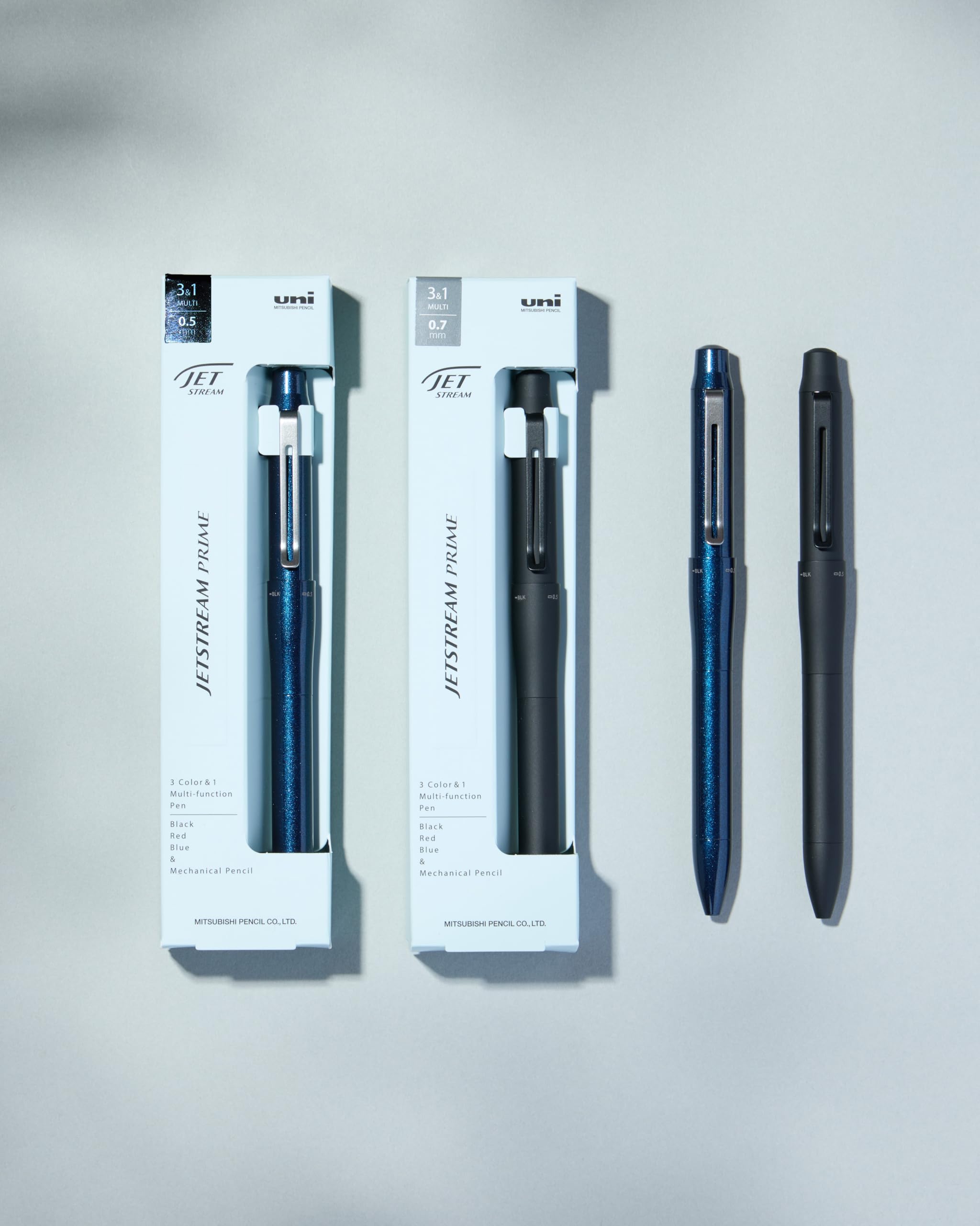 Amazon | 三菱鉛筆 多機能ペン ジェットストリームプライム 3&1 0.5