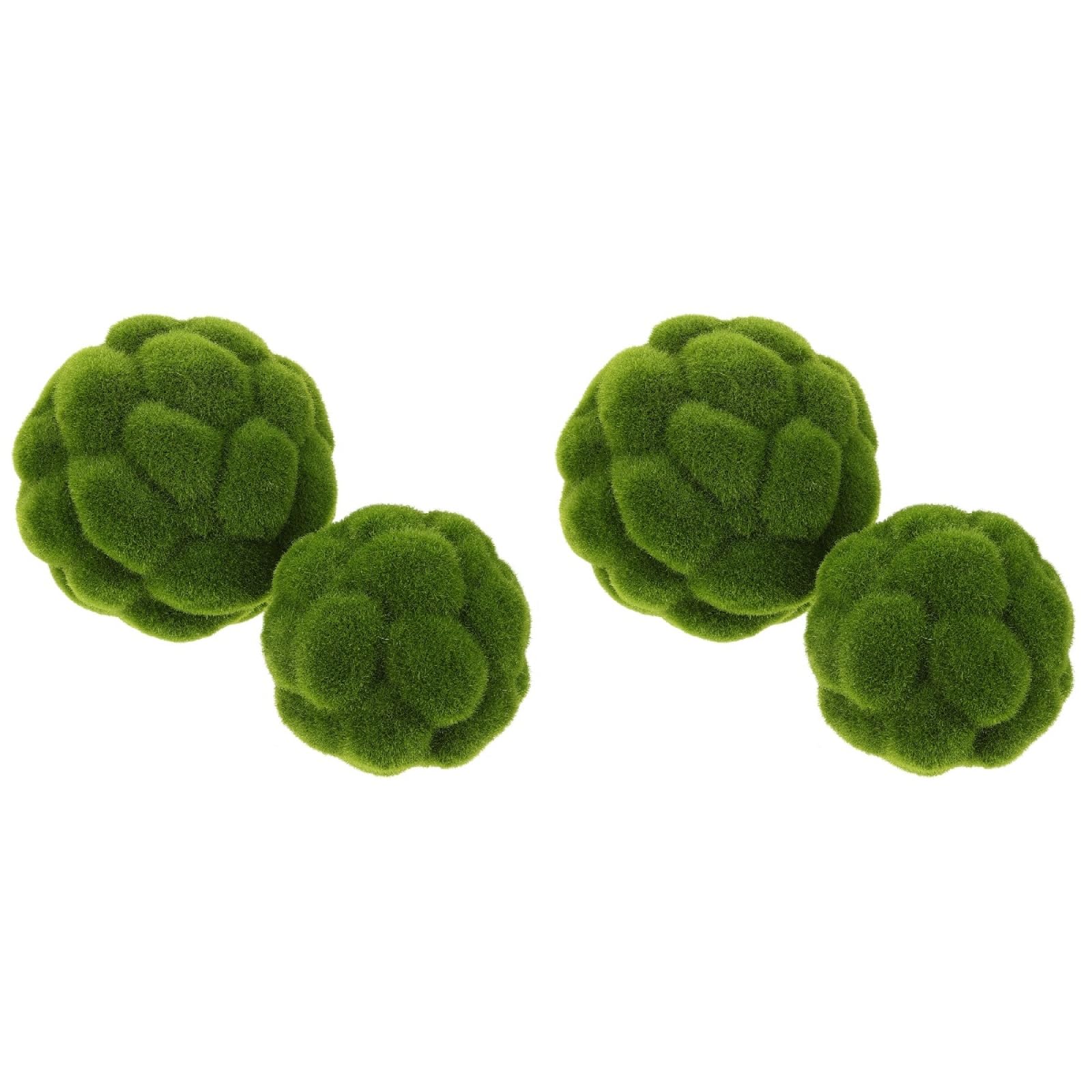 Boules en mousse synthétique décoratives DOITOOL : ornement pour gazon et allée