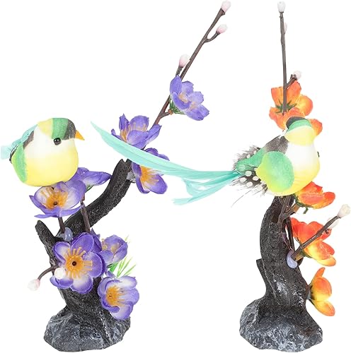 Happyyami 2 piezas de flores artificiales para decoración de platos de sushi flores decorativas plantas realistas para el hogar boda plato de sushi