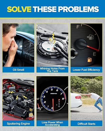 Miniatura 9 de PHILTOP FG1394 Reemplazo del conjunto de la bomba de combustible eléctrica para Civic 2002-2005 1.3L 2.0L 1.7L, kit de montaje del módulo de la