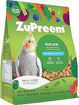 ZuPreem Natural Medium Cockatiel 2.4 lbs (1.13 kg) (Japanese Version) 1.1 kg (x1)