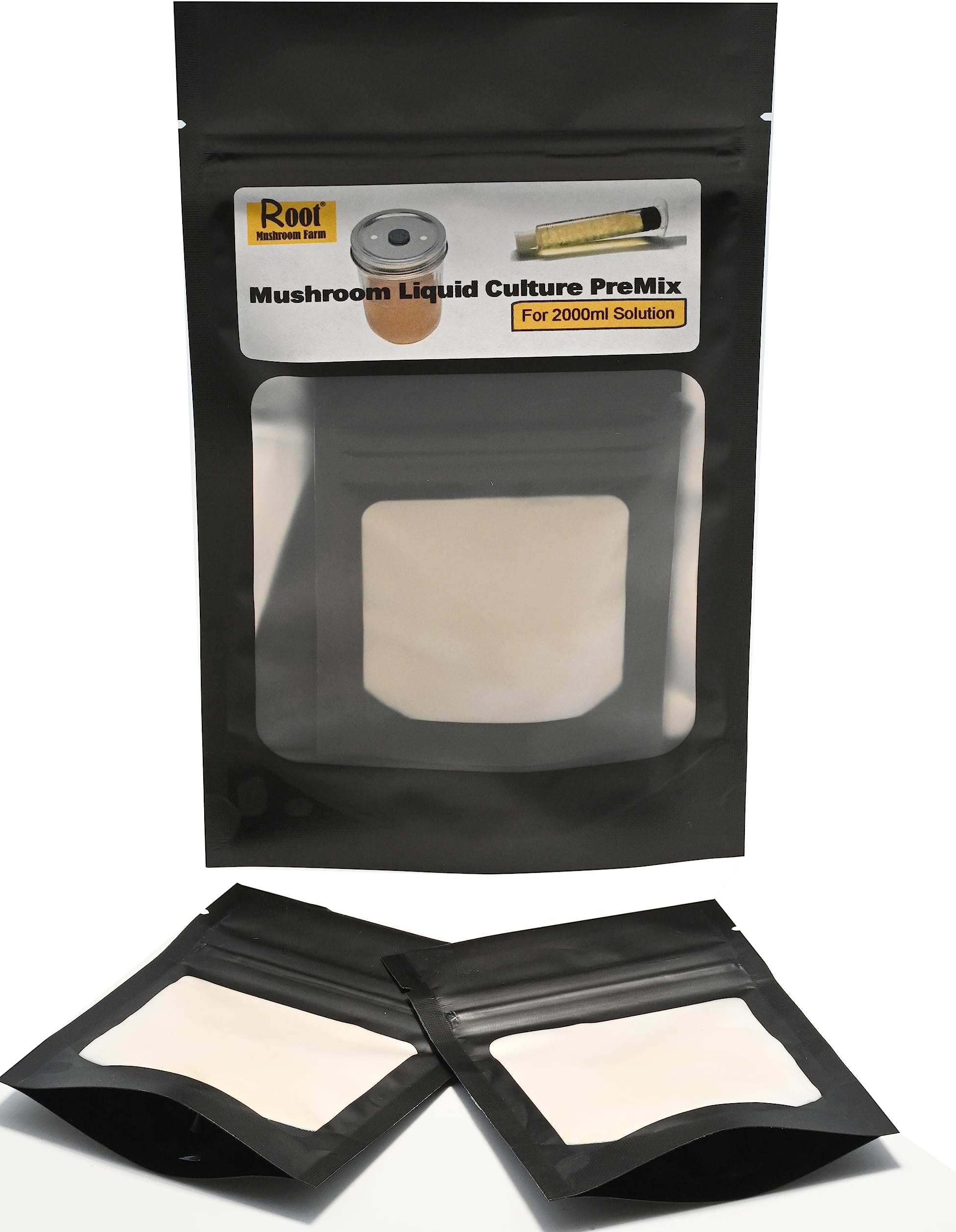 Root Mushroom Farm- Mushroom Liquid Culture Premix/Bag(Powder)
