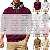 Sudadera Casual de Gimnasio para Hombre, Manga Larga, Moda Otoño 2026, Medio Cierre, Forro Polar, Pullover Abrigado 7