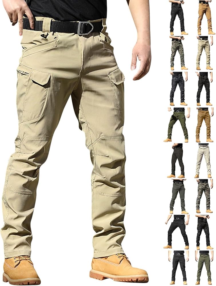 Amazon.com: Tactical Pants for Men Water Resistant Cargo Hiking