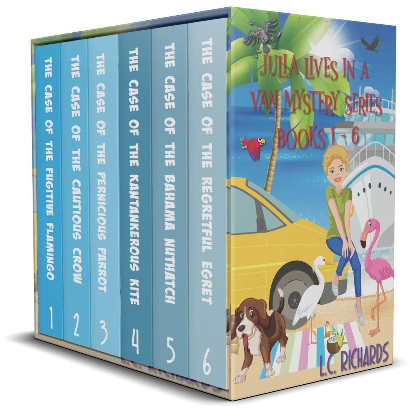 Julia Lives in a Van Cozy Mystery Box Set Books 1-6