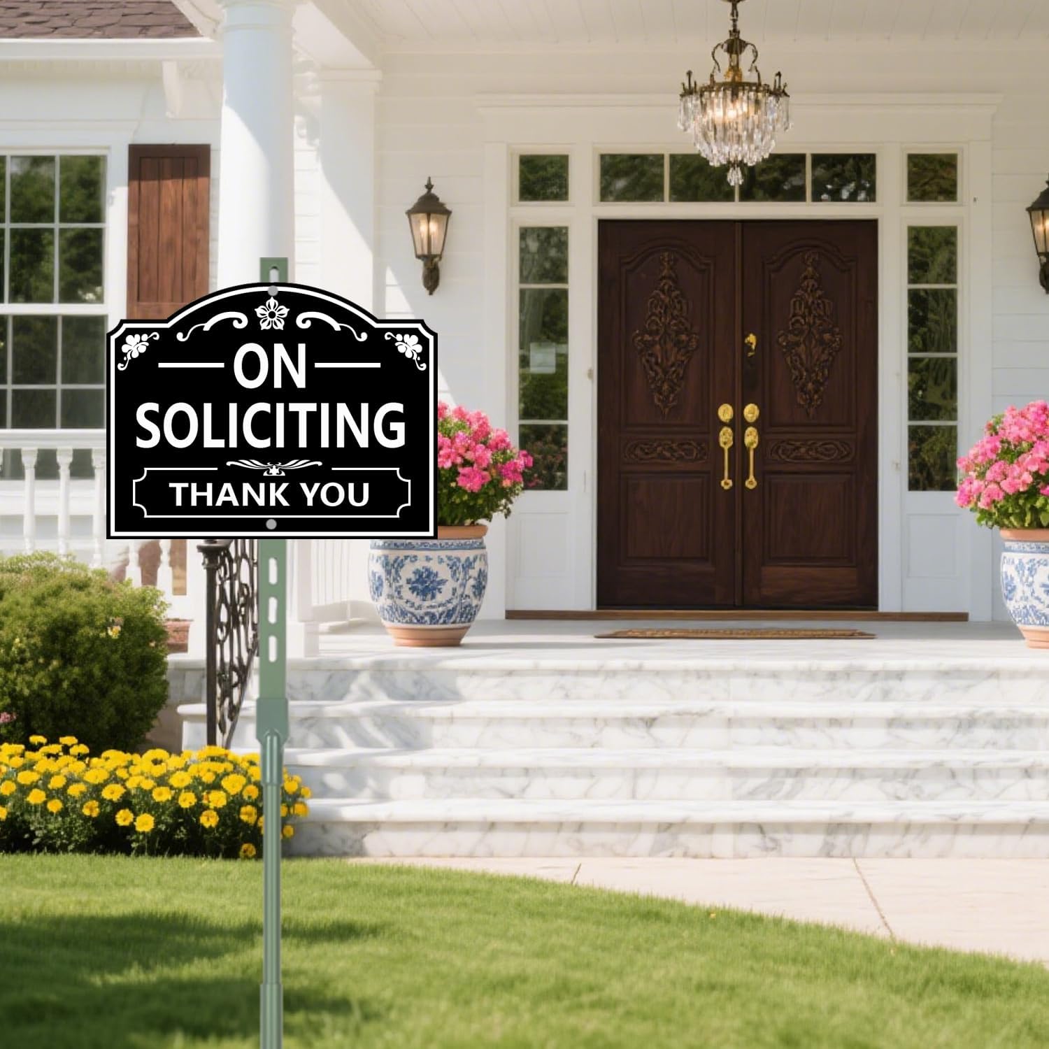 48-Inch Yard Sign Stakes (4-Pack) – Aluminum, Rust-Proof & Durable – Fits Signs Under 15 Inches Tall – Ideal for Real Estate, Parking & Yard Signs