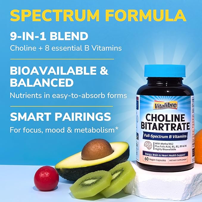 Suplemento B12 y Choline Bitartrate miniatura 9
