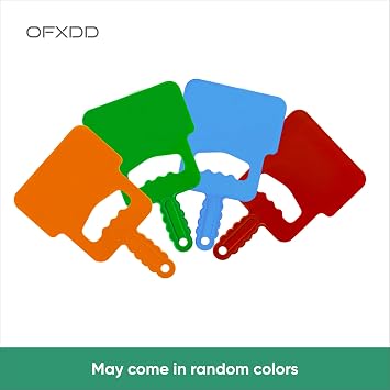 Barbecue Hand Fan - Plastic Manual Grill Fan - Supporting Tool for Flame - Fan Hand for BBQ, Picnic, Camping, Outdoor Cooking, 3 Pcs