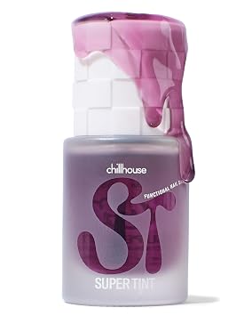 Chillhouse - Super Tint Grape Goop Grapseed Extract - Sheer Functional Nail Tint - 5-7 Day Wear - Buildable Color - Keratin, Vitamin E, Vitamin C, AHA - Women Owned - Beauty & Self Care - 1 fl oz