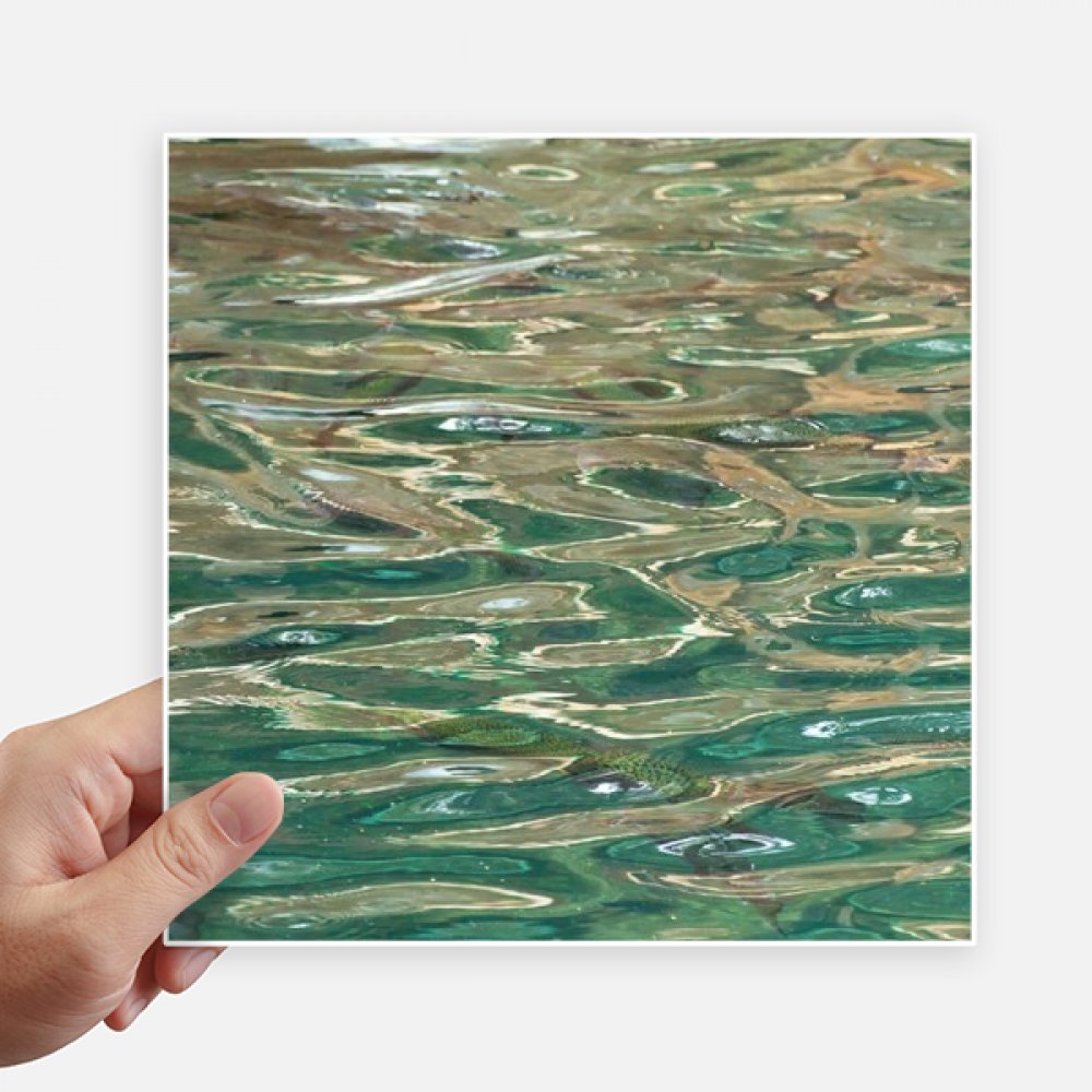 Pegatinas de olas azules para evitar pérdidas de maletas y decorar paredes sin pintar