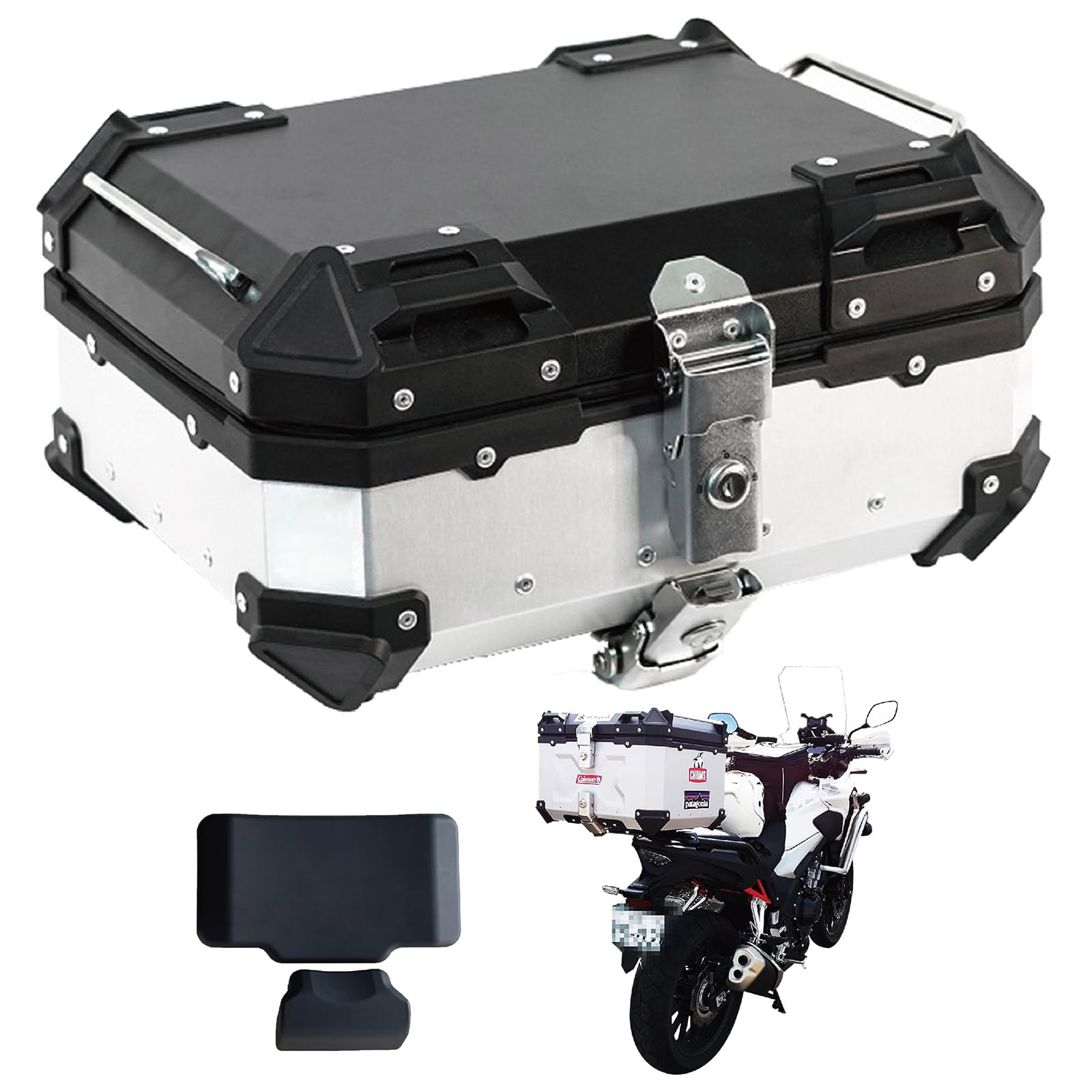 Amazon | ONE STEP バイク用リアボックス 大容量 22L 45L 55L 65L 100L 