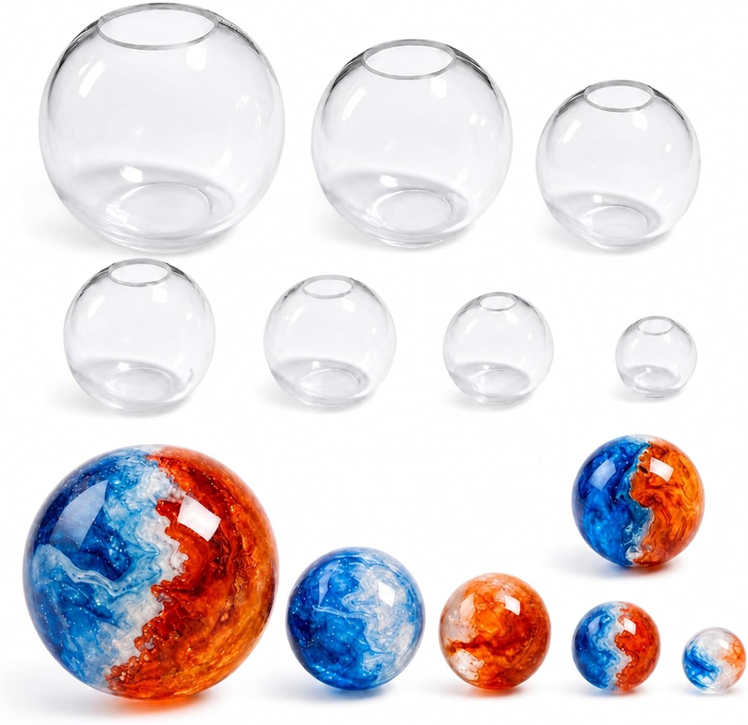 Butterfly Resin Mold Silicone, 3 Size Epoxy Resin Molds for Jewelry Crafts