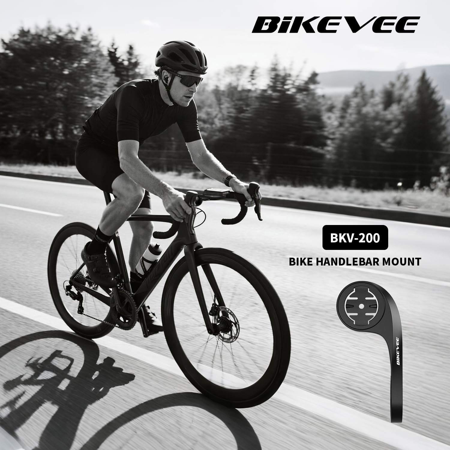 Amazon.co.jp: Bikevee Outフロントマウント Garmin Edge GPSバイク