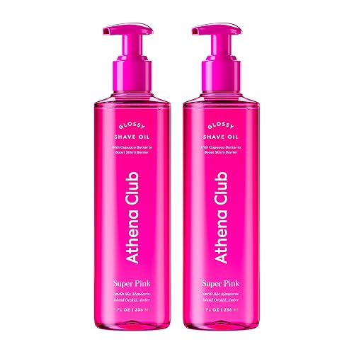 Athena Club Shaving Oil 8 Fl Oz, 2 Pk
