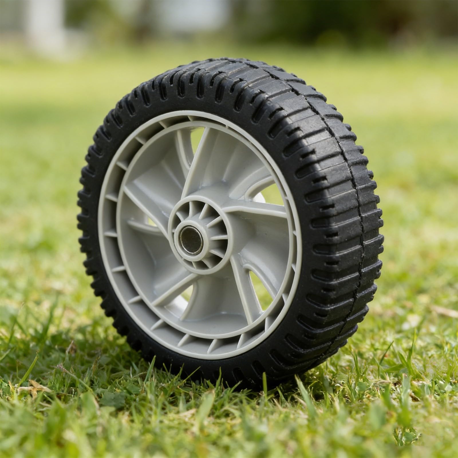 Ruota per tosaerba da 7 pollici x 1,8 pollici compatibile con i modelli Troy-Bilt che utilizzano 734-04562 per un adattamento accurato e una coerenza funzionale (1 pezzo)