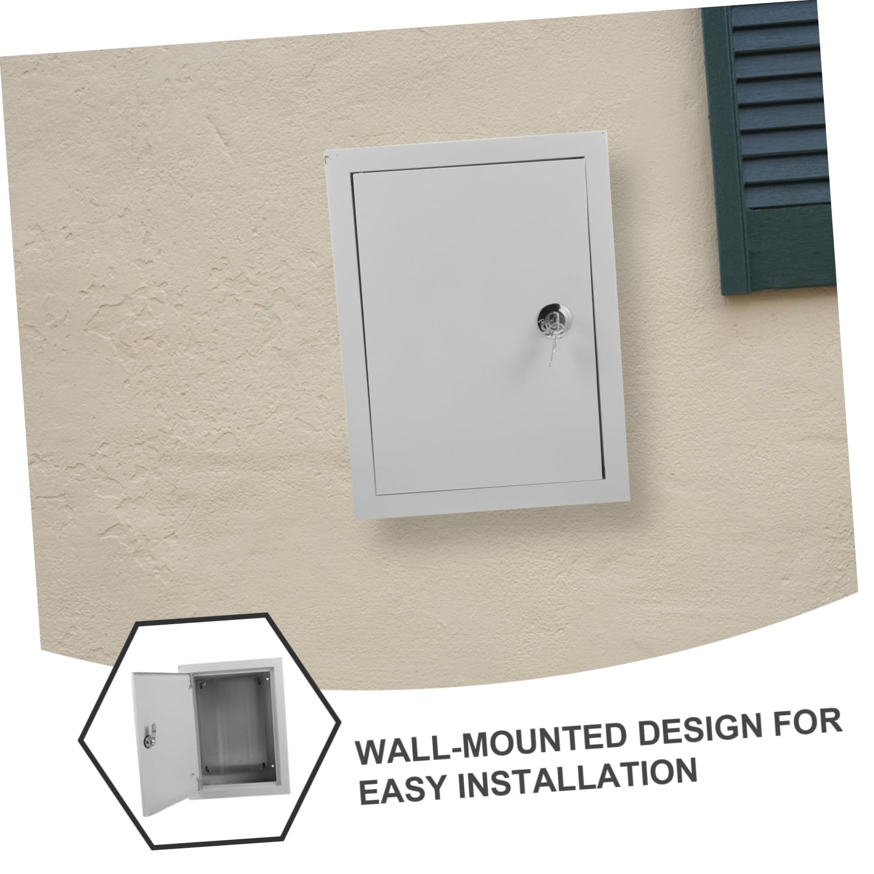 Caja Eléctrica Resistente Intemperie de Aluminio Plata | Montaje en Pared, Protección contra Salpicaduras y Polvo, Uso Comercial E Industrial, para Distribución Eléctrica