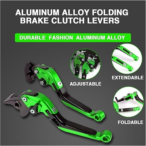 Replacement lever kit Motorcycle Brake Clutch Levers Handlebar Grip End For CB125R CB 125R CB 125 R 2011 2012 2013 2014 2015 2016 2017 2018 2019 2020 2021(Titanium) - 8
