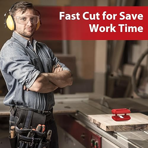 Vista 8 de Recortadora de bordes con cuchillas de carburo de tungsteno, cepilladora manual versátil para carpintería para rebabas, cortador manual de bandas