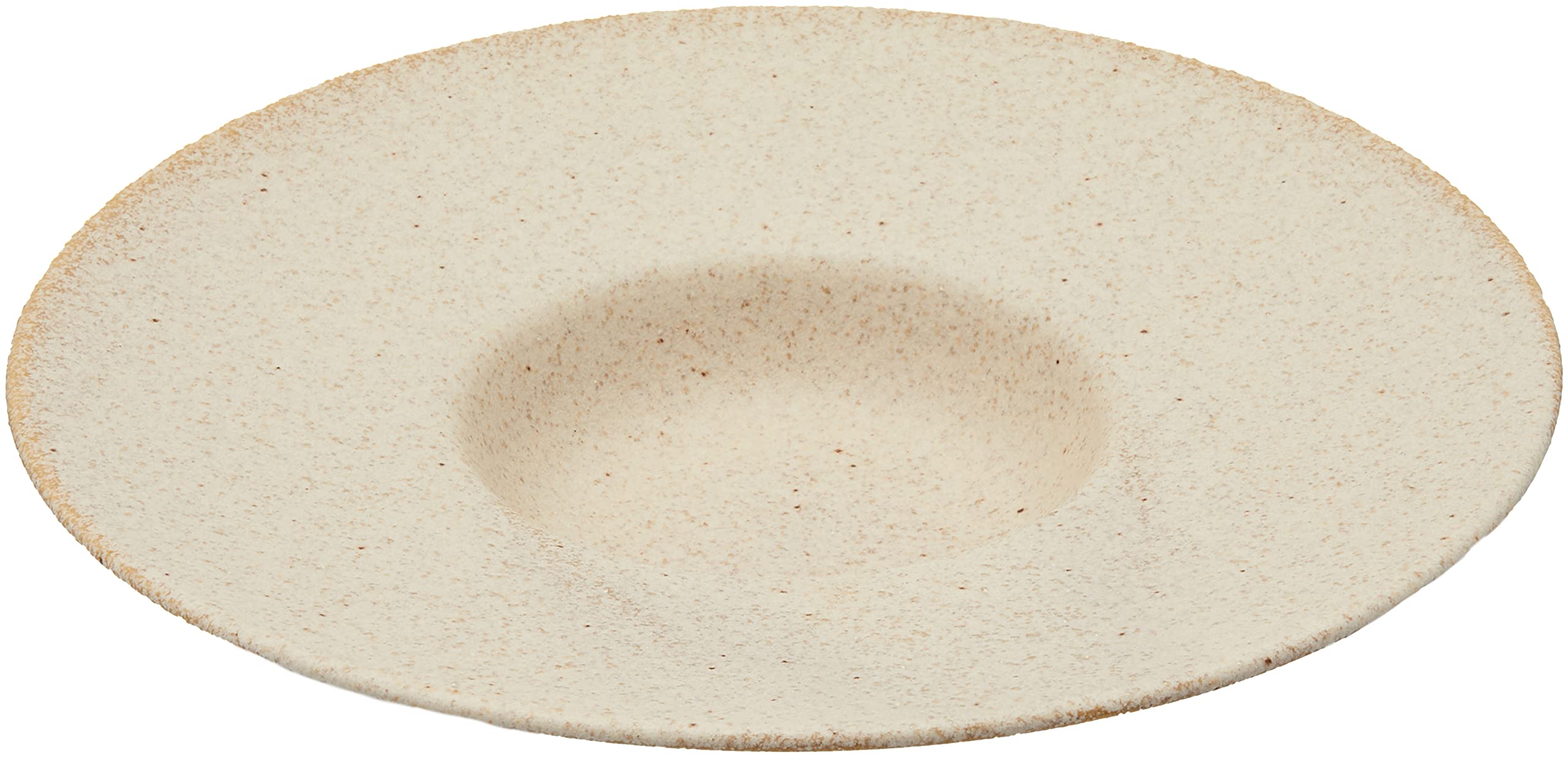 Amazon｜カネスズ セラミックス パスタ皿 絹衣 24cm ワイドリム 24cm平 