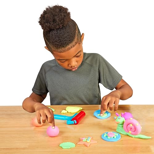 Miniatura 6 de Colorations Masa de neón sin trigo ni gluten, 6 colores (2 onzas cada uno), no tóxica, masa de juego, juego a granel, kit sensorial, recuerdos de