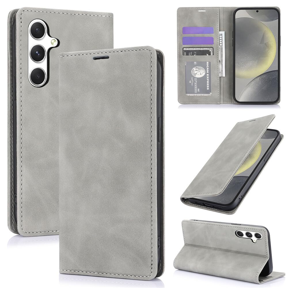 Coque Samsung Galaxy S21 Ultra portefeuille grise pour simplifier vos déplacements - 8