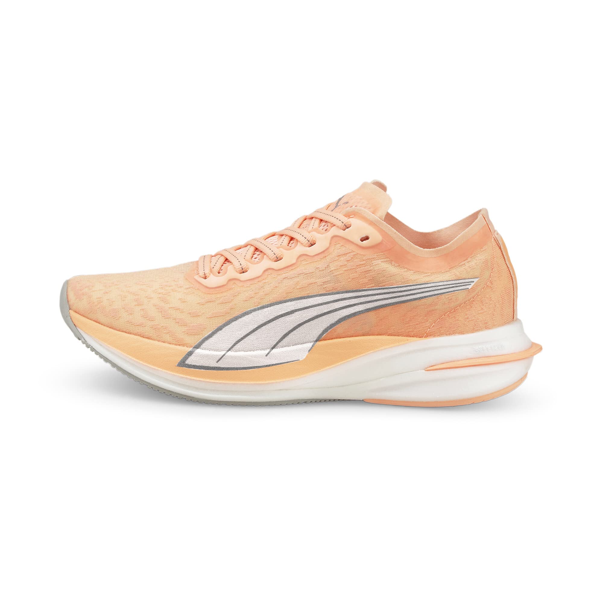puma Women, Deviate Nitro Wildwash Wns, Fizzy Melon-White, Running Shoe, 3.5UK, (37622401)-picture-16