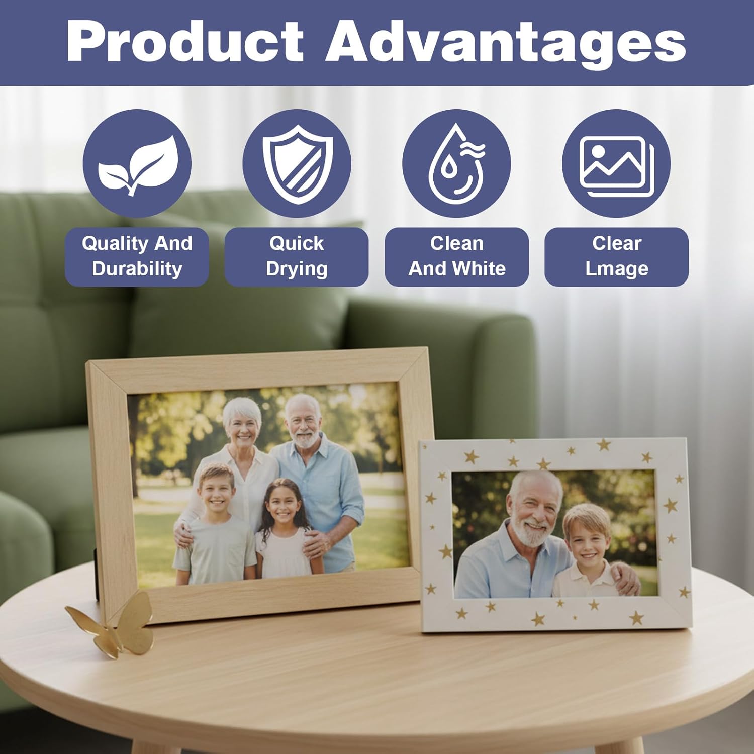 400 Sheets 5x7 Photo Paper Glossy Cardstock for Inkjet Printing - 200 GSM High Gloss Photo Paper for Pictures, Calendars, Greeting Cards, and More - single-Sided Glossy Finish