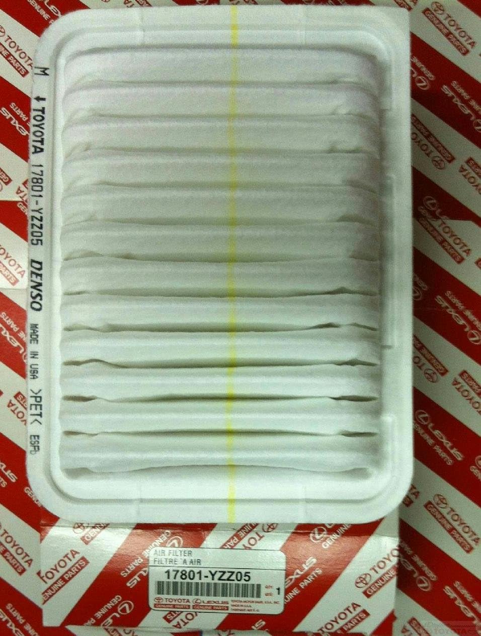 Genuine Toyota Parts 17801-YZZ05 Air Filter Element