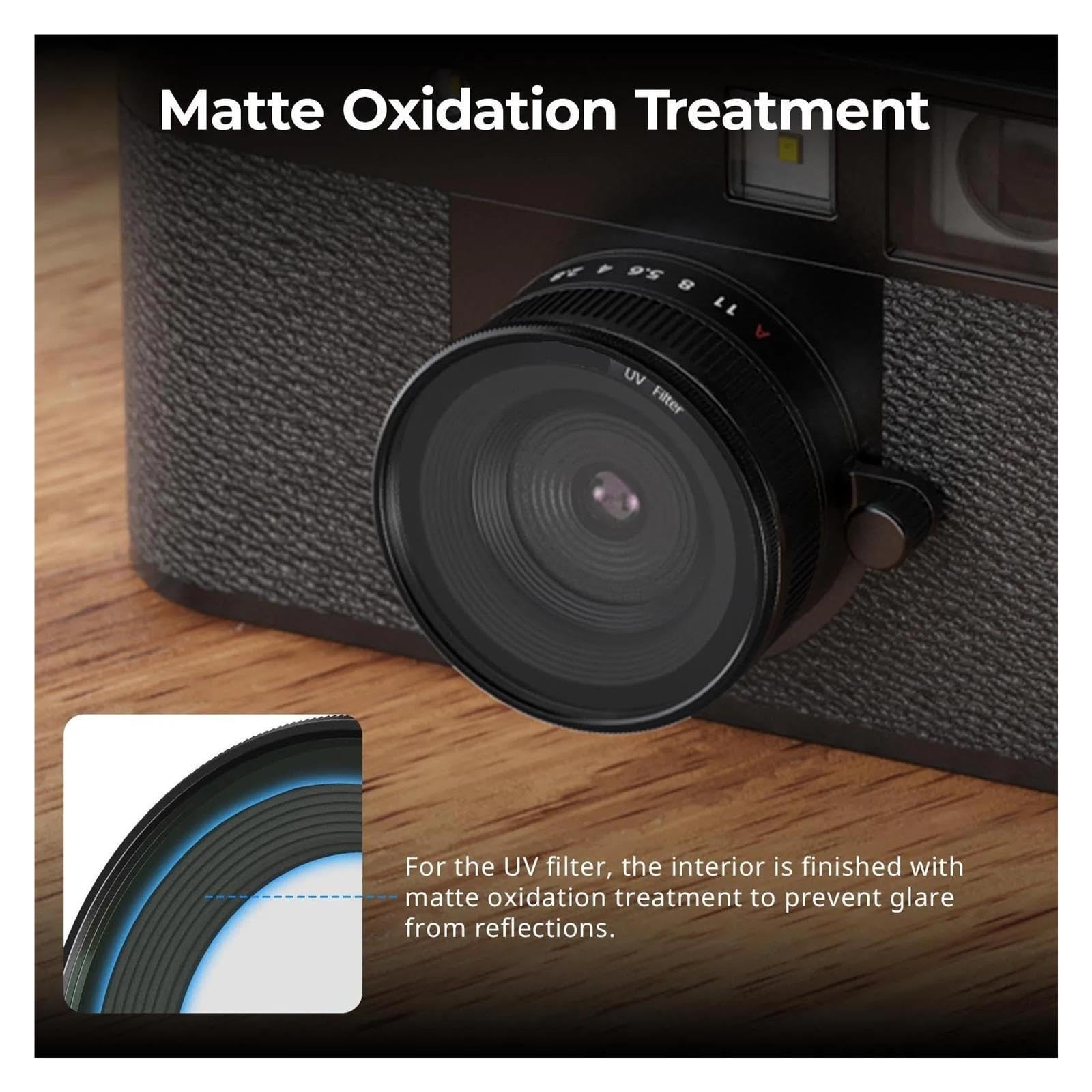 Compatibile con FUJIFILM, filtro for lenti UV magnetiche
