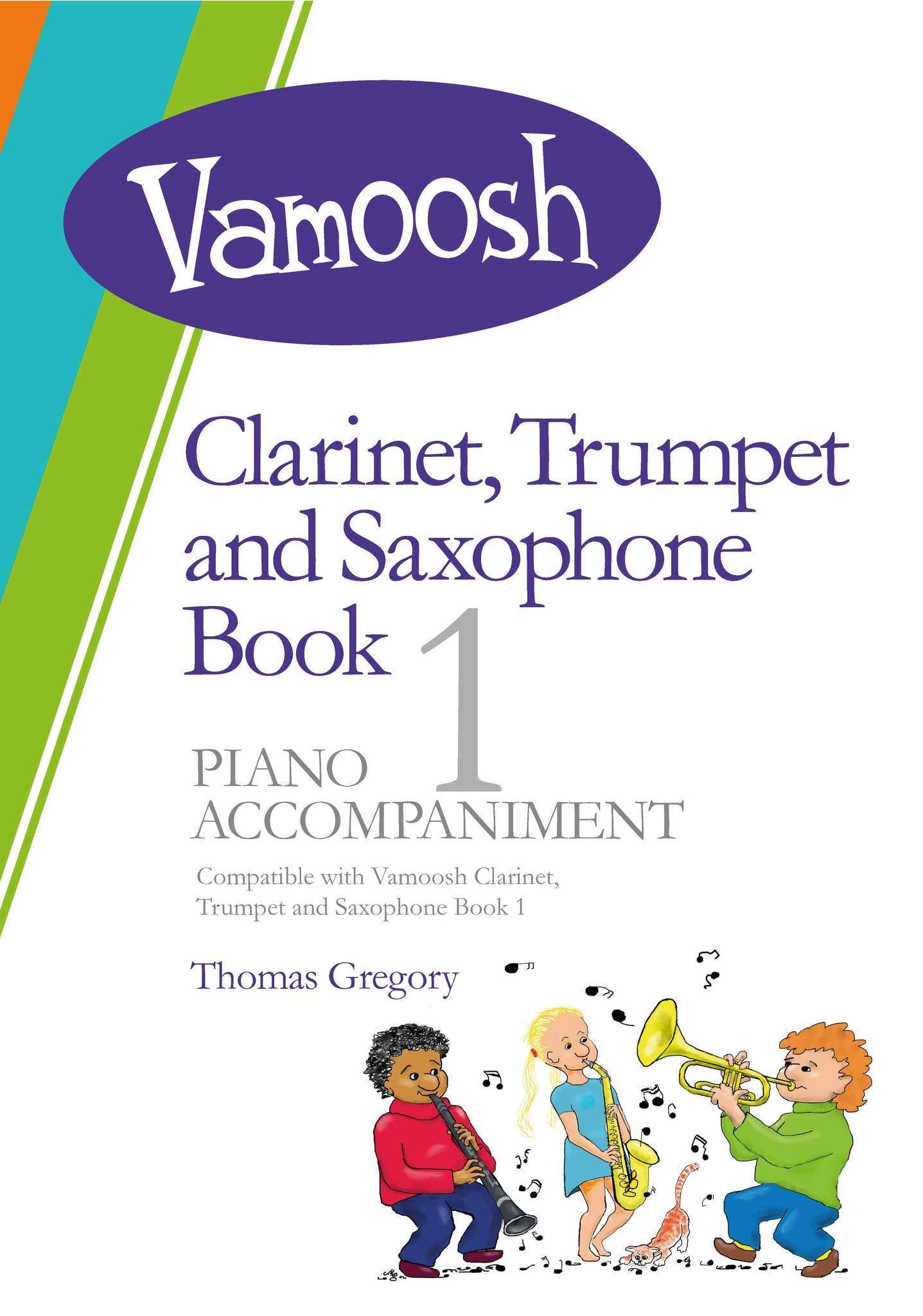 Vamoosh Clarinet, Trumpet and Saxophone Book 1 - Piano Accompaniment