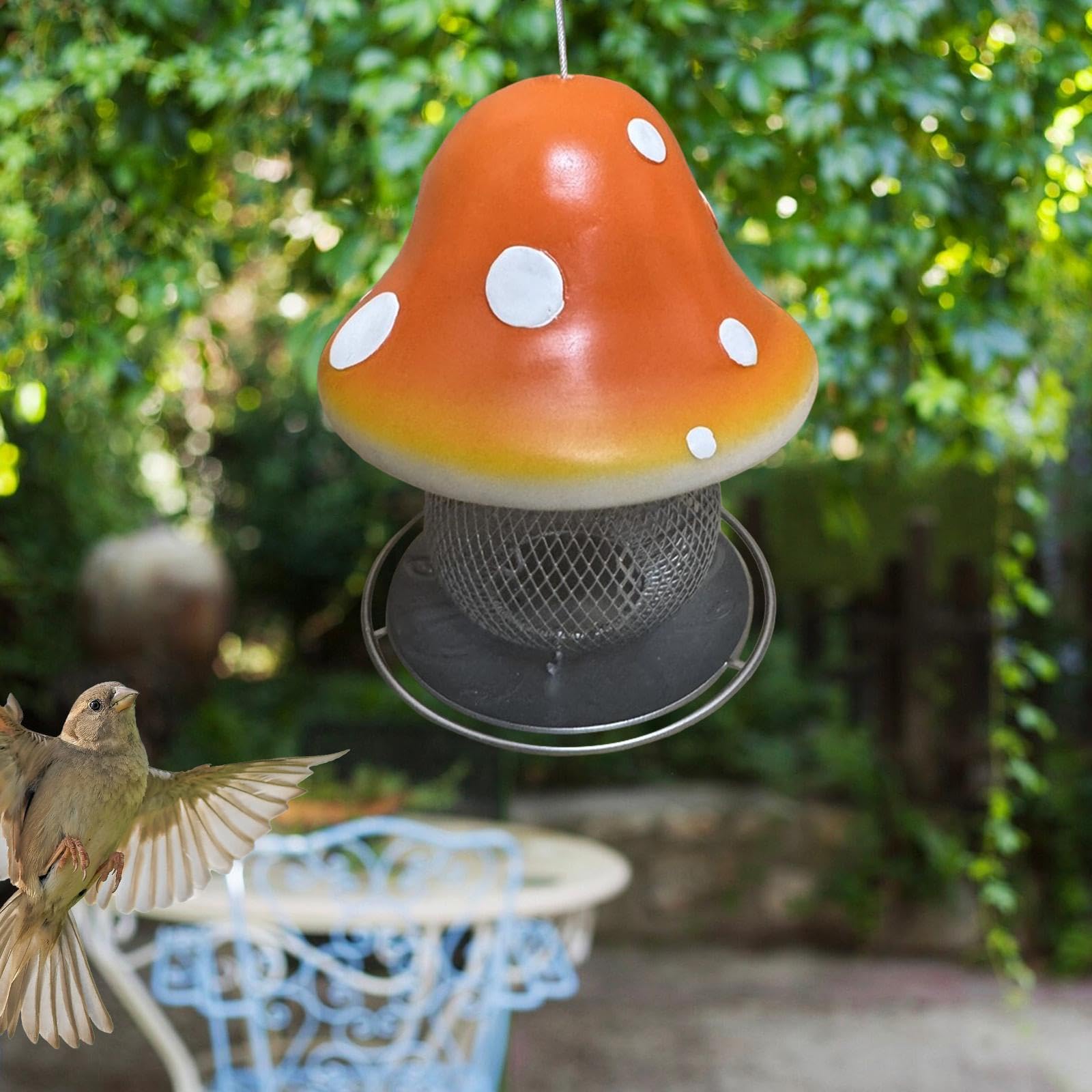 Mangiatoia per Uccelli Forma di, Mangiatoia per Uccelli Da Esterno per Colibrì Da Patio