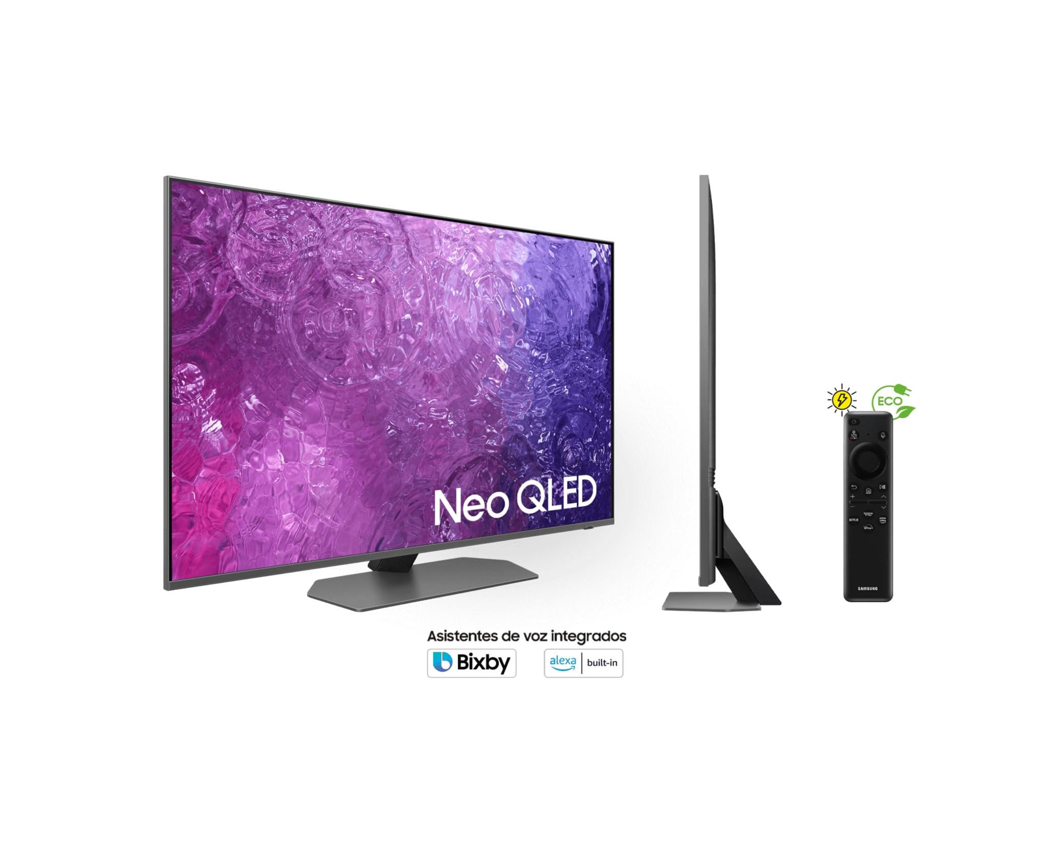 Samsung TV Neo QLED 4K 2023 43QN90C Smart TV de 43" con Quantum Matrix Technology, Procesador Neural 4K con IA, Pantalla Antirreflejos, 60W con Dolby Atmos y Motion Xcelerator Turbo Pro