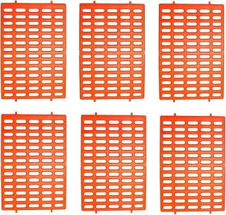 Saguaro Acres Rabbit Cage Resting Mat, Orange, Pack of 6