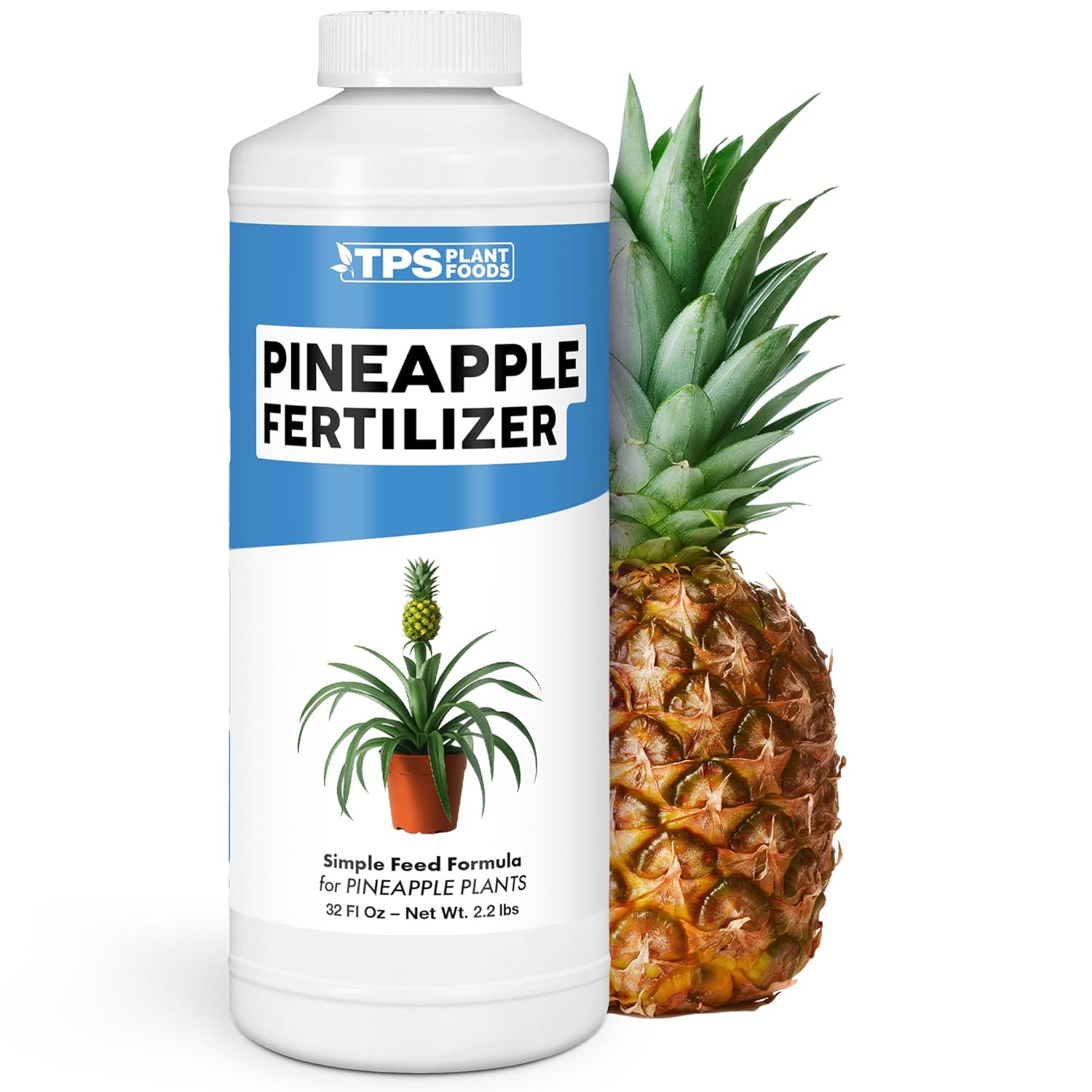 Pineapple Fertilizer – Liquid Plant Food for Bigger Fruit, Stronger Root Development & Healthy Tropical Growth, 32 oz