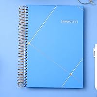 Vista 32 de Yoment Small Spiral Notebook,300 Pages Hardcover Spiral Notebooks,5.5”x 7.5”College Ruled Notebook,A5 Spiral Bound Journal,Hard Cover Notebooks for