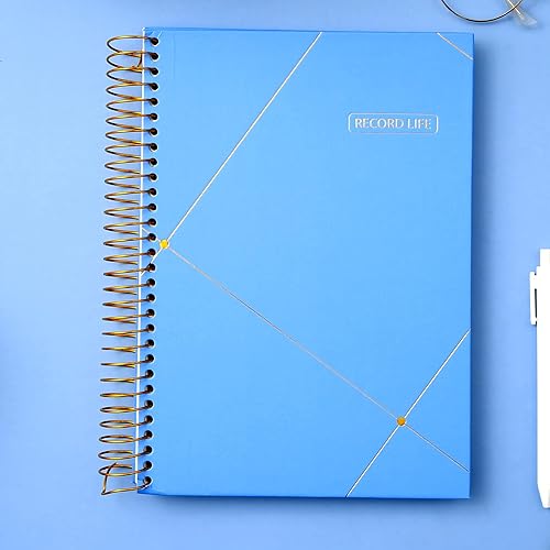 Vista 32 de Yoment Small Spiral Notebook,300 Pages Hardcover Spiral Notebooks,5.5”x 7.5”College Ruled Notebook,A5 Spiral Bound Journal,Hard Cover Notebooks for