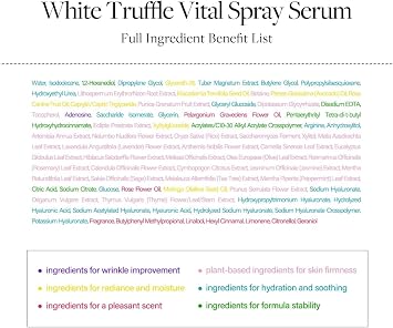 Dalb Mist White Truffle Rose Spray Serum Mist Vitalizing Vegan Cooling and Soothing Serum 100ml double set - Koreanskincare - Kbeauty by Skinkura
