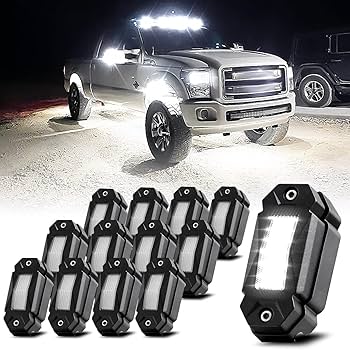 Amazon.co.jp: LedNenon LED R2 ホワイトロックライト 12Pods