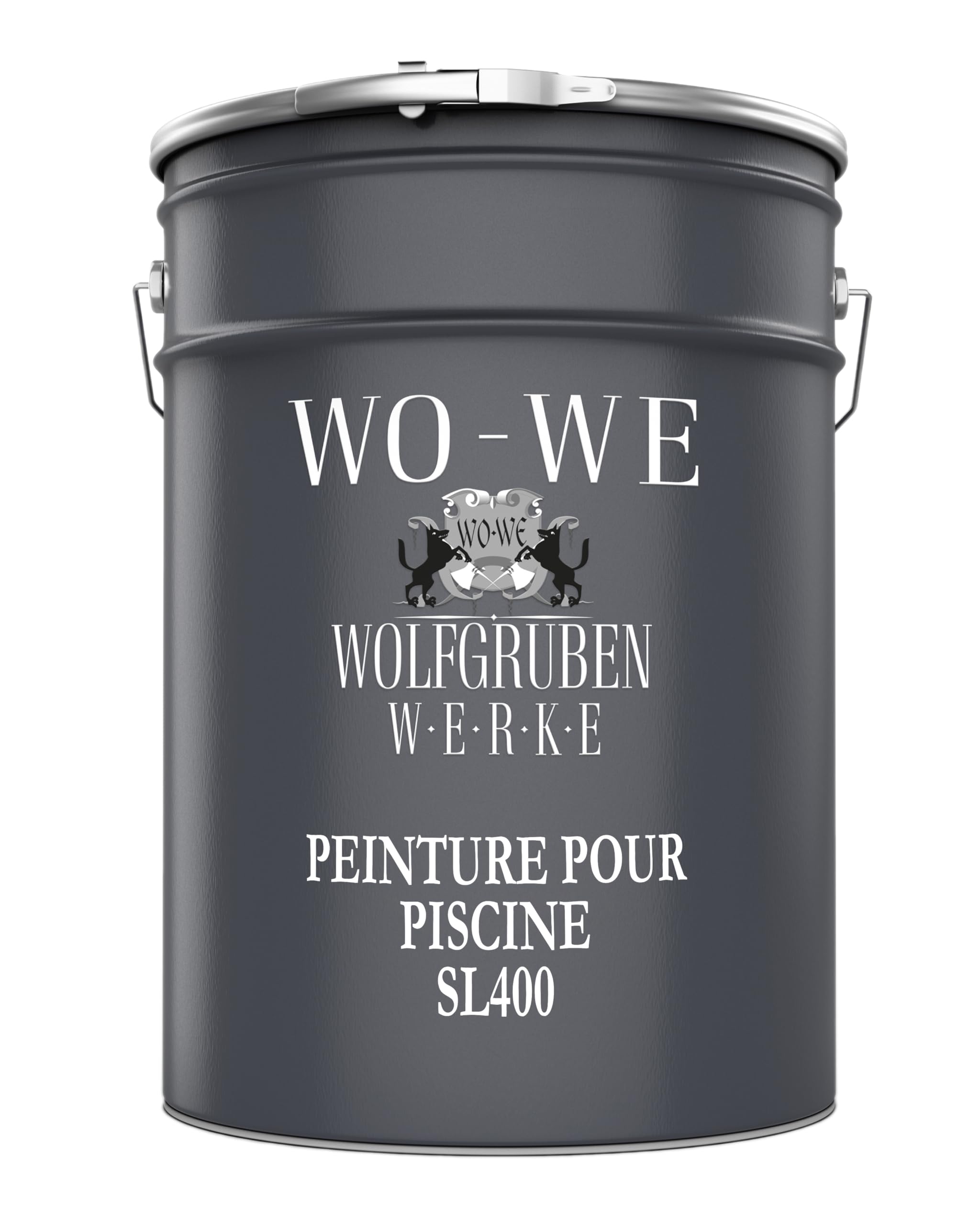 Peinture pour piscine SL400 Imperméable 5L Bleu gentiane