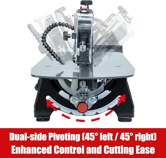 BUCKTOOL 457mm Scroll Saw, 18-Inch 120W Variable Speed Scrollsaw for Wood | Rotating Arm and Quick-Change System for 127 mm Pinned and 130-133 mm Pinless Blades for Crafts, Models and Woodworking