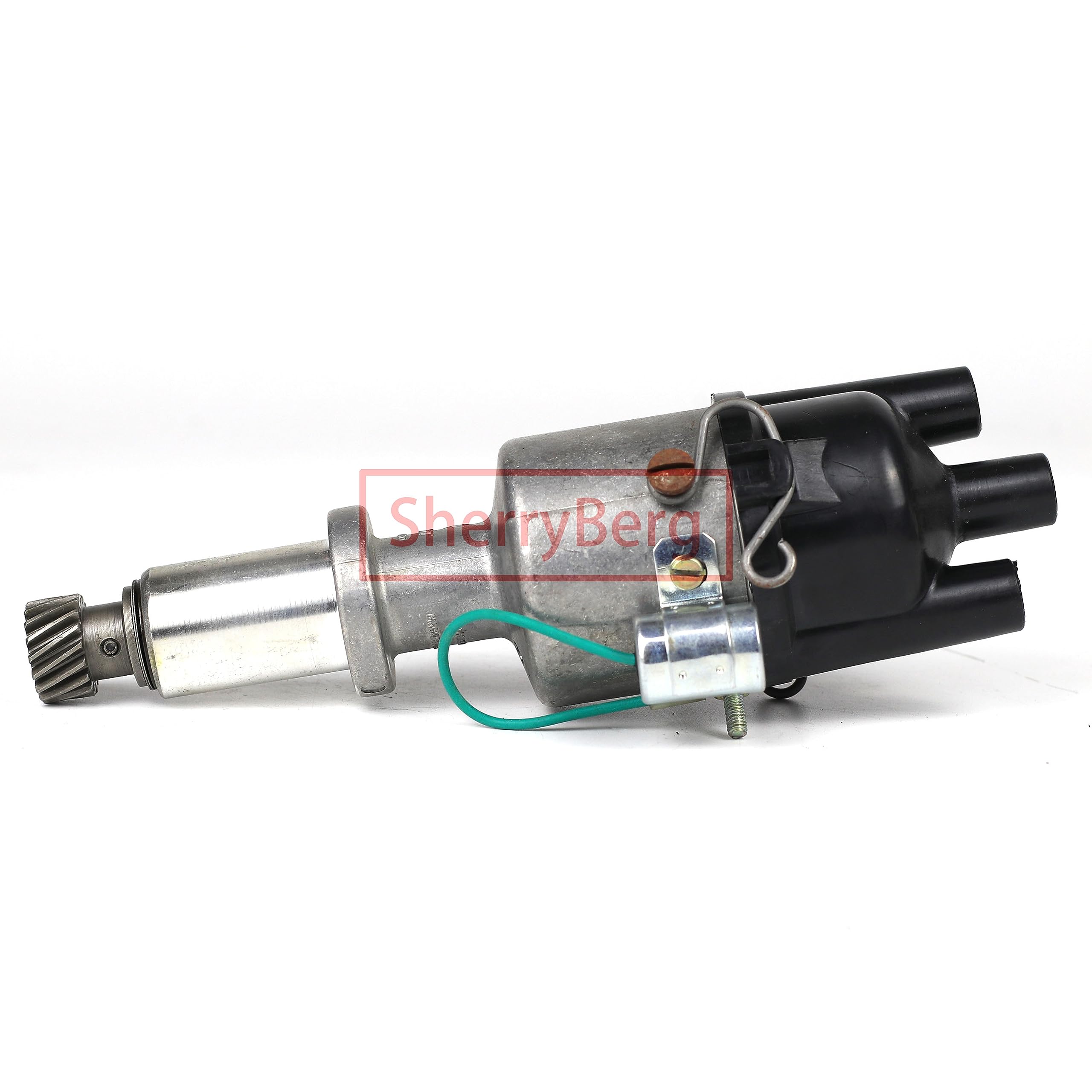 Electronic Ignition Distributor Rozdzielacz zapłonu pasujący do FIAT-2-R Pasuje do Fiata 500 126 550 500cc Silnik klasyczny 2-cylindrowy Rozdzielacz punktowy Electronic Distributor