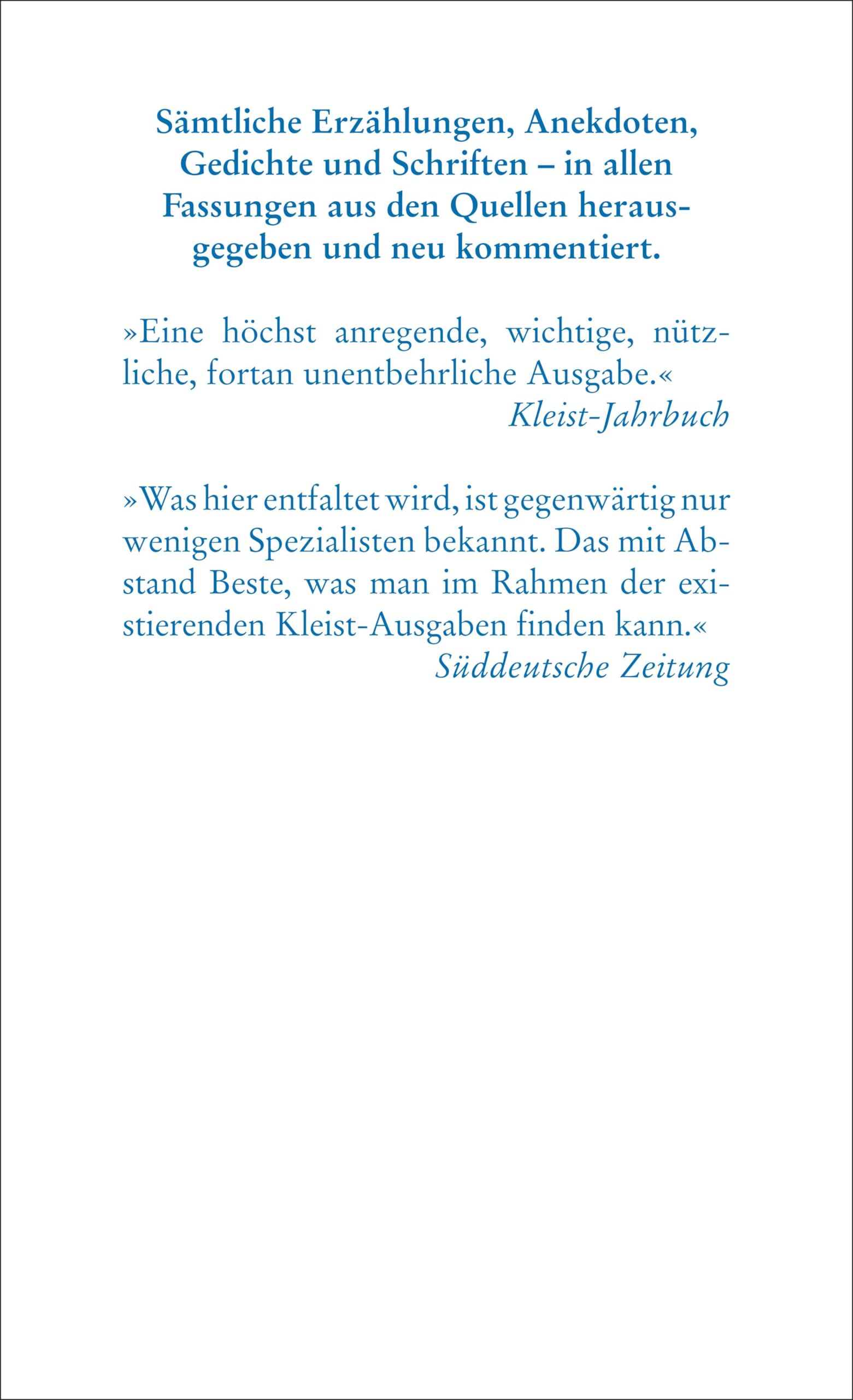 Sämtliche Erzählungen: Text und Kommentar: 5