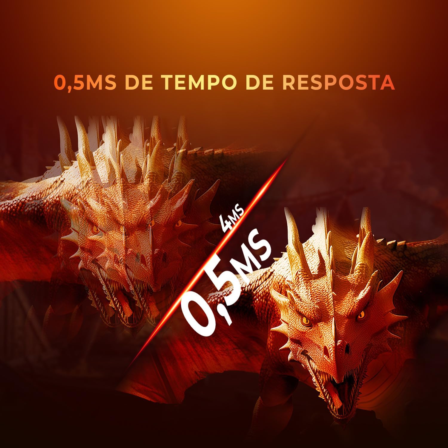 Monitor Gamer Curvo AOC AGON QUAD 32" 180Hz 0,5ms HDR10 CQ32G4E