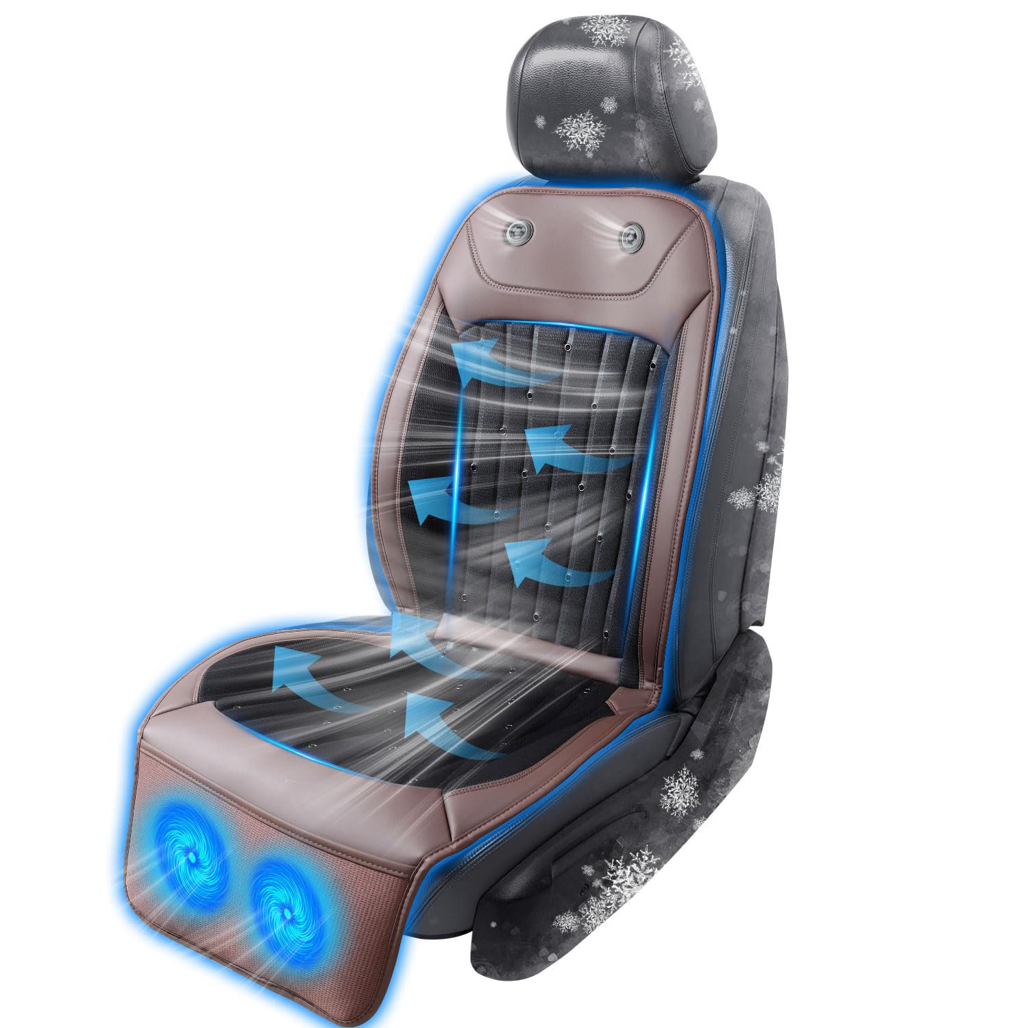 2025年最新クールシート無段階風量調整 DC12V/24V対応定価15800円 Amazon.co.jp: クールシート 車 【2025進化超大風量 無段階調整
